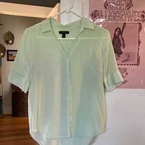 J. Crew Light Green Button Down Shirt